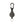 KeyBak MID6 Heavy Duty Retractable Keychain with Carabiner or Belt Clip That Holds Up to 10 Keys