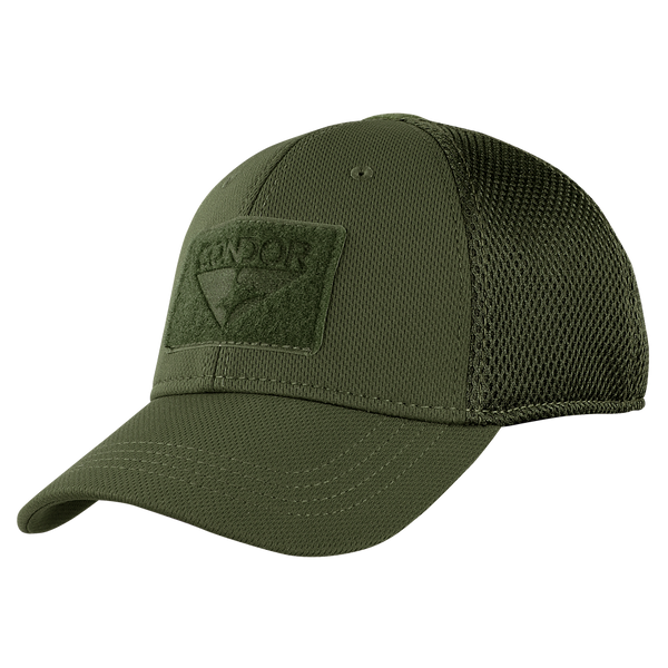 Condor Flex Mesh Cap-Headwear-Condor Outdoor-OD Green-Small/Medium-TacSource