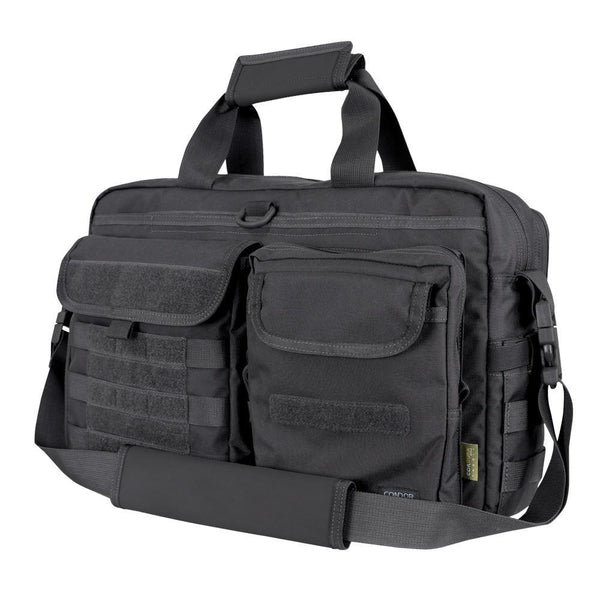 Condor Metropolis Briefcase-Briefcases-Condor Outdoor-Black-TacSource