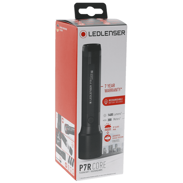 Ledlenser P7R Core 1400 Lumens Rechargeable Flashlight-Flashlights and Lighting-Ledlenser-TacSource