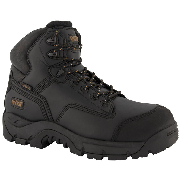 Magnum Precision Max Side Zip Composite Toe Waterproof Women's Boots Black