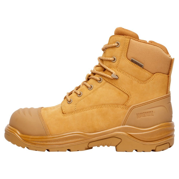 Magnum Storm Master Composite Toe Side Zip Waterproof Boot Wheat