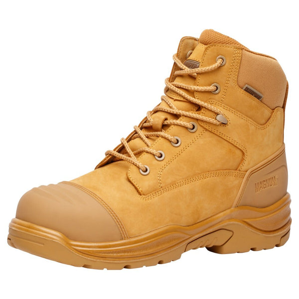 Magnum Storm Master Composite Toe Side Zip Waterproof Boot Wheat