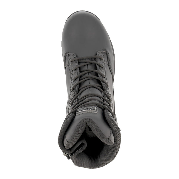 Magnum Strike Force 8.0 Leather Side-Zip Composite Toe Waterproof Boot Black