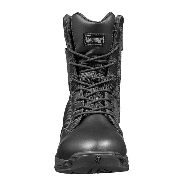 Magnum Strike Force 8.0 Side-Zip Composite Toe Boots Black