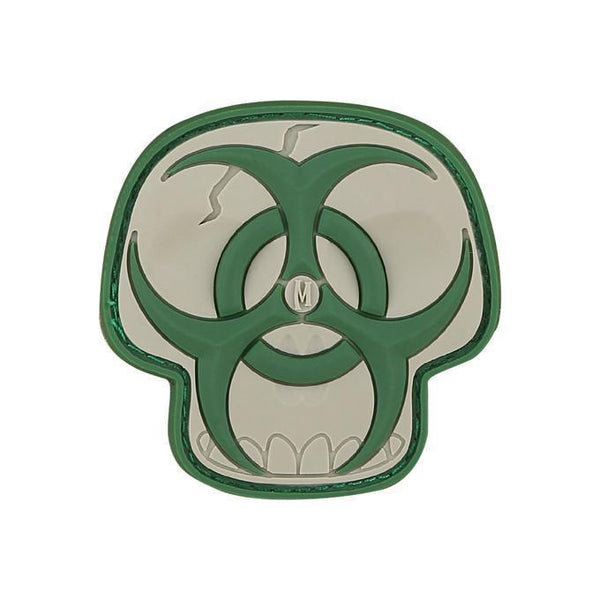 Maxpedition Biohazard Skull Morale Patch-Morale Patches-Maxpedition-Arid-TacSource