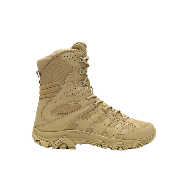 Merrell J004107 MOAB 3 TACTICAL 8" ZIP WATER PROOF - DARK COYOTE-Boots-Merrell Tactical-TacSource