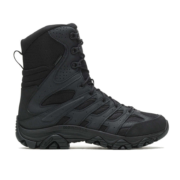 Merrell Tactical J003907 MOAB 3 Tactical Waterproof 8 Inches Side-Zip Boot Black-Boots-Merrell Tactical-GearOut