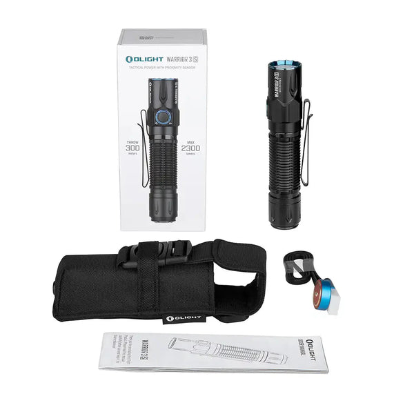 Olight Warrior 3S 2300 Lumens Tactical Torch-Flashlights and Lighting-Olight-TacSource