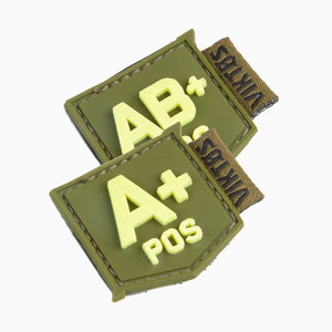 VIKTOS Bloodtype Mini Moralpha Patches-Morale Patches-VIKTOS-TacSource