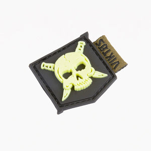VIKTOS Kbarred Mini Moralpha Patch Nightfjall Glow-Morale Patches-VIKTOS-TacSource
